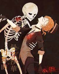skeleton 中原 中也nakahara chuuya 中原中也 イラスト イラスト 病みイラスト