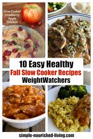 Fall crock pot recipes healthy. 10 Favorite Easy Healthy Slow Cooker Chicken Recipes Perfect For Fall