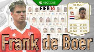 This dutch legend is famous for his success with the netherlands at the international level. Fifa 14 Legend Review Frank De Boer Youtube