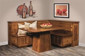 Shop from the world's largest selection and best deals for breakfast nook table & chair sets. Custom Corner Breakfast Nook From Dutchcrafters Amish Furniture