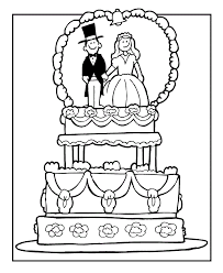 We earn a commission for products purchased through s. Wedding Cake Coloring Pages Coloring Home