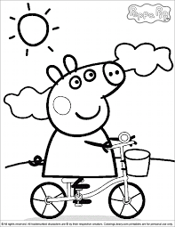Download and print these free printable of animals coloring pages for free. Peppa Pig Printables Coloring Pages Coloring Home