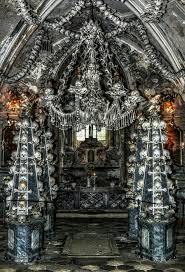 Das Sedletz Ossarium Auch Gennant Knochen Kirche In Kutna Hora Macht Seinem Namen Alle Ehre Der Anblick Lasst Einen Erschau Sedlec Ossuary Cemeteries Church