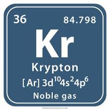 Krypton Facts Symbol Discovery Properties Uses