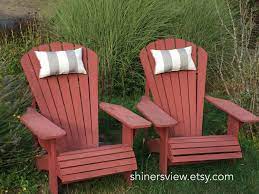 excited to share the latest addition to my etsy shop gray adirondack chair pillows lakeside decor striped dock chair adirondack chair chair pillow chair