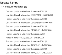 Jul 01, 2021 · resolved issues in windows 10, version 2004 and windows server, version 2004. Windows 10 Feature Update 20h2 Failed To Install Microsoft Q A