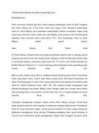 0 ratings0% found this document useful (0 votes). Teori Kedatangan Islam Ke Alam Melayu