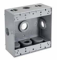 Gangbox (also gang box) is a colloquial term utilized in the construction industry, referring to a toolbox or workbox that can be accessed by multiple workers. 3 4 5 Hole Double Gang Weatherproof Box Electrical Box Topaz