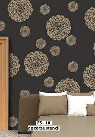 Check spelling or type a new query. Reusable Flower Stencil 18 Diy Home Decor Wall Painting Decor Stencil Painting On Walls Drawing Room Wall Colour