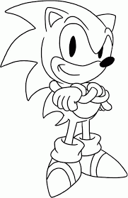 He first appears on the chef page, where he is shown waiting for a pasta dish cooked by mario. Classic Sonic Coloring Pages Coloring Home