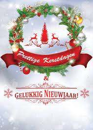 It only sometimes snows in holland but it usually snows in november but your lucky if it does. Merry Christmas And Happy New Year Dutch Language Fijne Kerstdagen Stock Photo Picture And Royalty Free Image Image 68960581