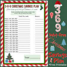 There are two ways to save for christmas: 3 6 9 Debt Free Christmas Savings Plan With Free Printable How To Bank 900 Extra For Christmas The Thrifty Couple
