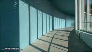 安藤忠雄 安藤築跡 建築美學之旅 直島 benesse blind blue landscape 是 特雷西塔 費南德茲 註 在日本直島benesse art site的場域特定藝術裝置