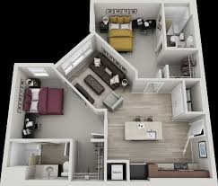 The Kingsport 2 Bedroom 2 Bath 935 Sq Ft Small Apartment Plans Small Apartment Layout Sims House Plans