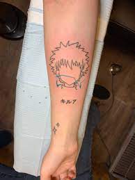 Killua Zoldyck Tattoo Killua Zoldyck Tattoo Anime Tattoos Tattoos