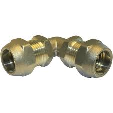 Raccord Coude 90 A Compression Laiton D 12 Pour Tube En Per Laiton Cle Plate Et Produits