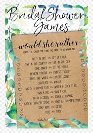 What is the first thing the bride wants to do after the wedding reception and party? Bridal Shower Games That Are Actually Worth Playing Poster Hd Png Download 751x1117 4772398 Pngfind