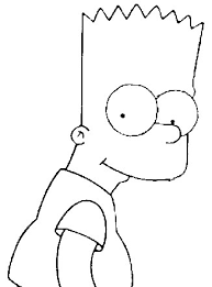 Bart simpson the devil in the simpsons coloring page. Simpsons Coloring Page Bart Simpson All Kids Network