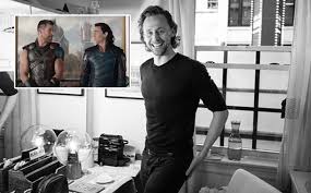 While thor looks on in the background, loki is chatting up a storm alongside mark ruffalo and scarlett johansson, better known in the films as the hulk and black widow. Tom Hiddleston S Loki As Thor We Wonder What Chris Hemsworth Has To Say About This Fan Art