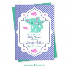 Design your own custom baby shower cards with our free greeting card design templates and custom online printing. Baby Shower Card With Koalas Nohat Free For Designer