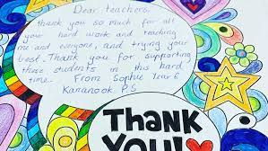 Maybe you would like to learn more about one of these? Coronavirus Pandemic Pressure Eased By Children S Chalk Messages And Letters Of Thanks Abc News