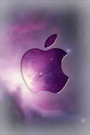 Purplish Apple Symbol Purple Apple Logo Wallpaper Purple Love