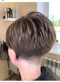 Inverted bob with side bangs. Pin On Summer Pixie Cuts