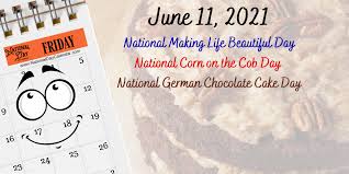 Sometimes chocolate frosting is put around the sides and celebrate the day by eating german chocolate cake. National German Chocolate Cake Day Archives National Day Calendar