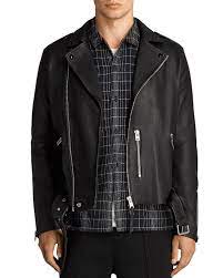 Allsaints Kaho Biker Jacket Men Bloomingdale S Leather Jacket Men Style Stylish Jackets Leather Jacket Men