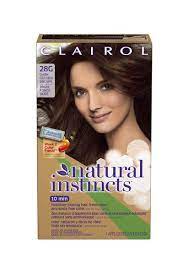 Non Permanent Ammonia Free Lasts Up To 28 Shampoos Clairol Natural Instincts Hair Hair Dye Colors