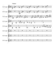 Music jeopardy theme song trumpet sheet music taps baritone sheet music pop trumpet sheet music ukulele tab sheet music beginner trumpet sheet music silent night trumpet sheet music trumpet sheet music popular songs clarinet sheet music to print violin sheet music for. Echo Taps With My Twist Sheet Music For Trumpet Brass Ensemble Musescore Com