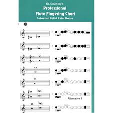 professional flute fingering chart