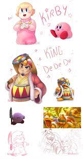 Kirby and King Dedede by KarlaDraws14 | Gijinka / Moe Anthropomorphism |  Know Your Meme