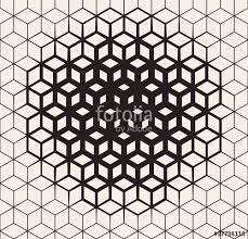 Polygon cube geometric seamless pattern vector illustration comes with the eps file format. Vector Seamless Black And White Geometric Cube Shape Lines Halftone Grid Pattern Fading Towards The C Geometric Sleeve Tattoo Geometric Tattoos Men Geometric
