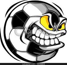 Soccer Ball Face Cartoon Vector Image Soccer Ball Soccer Drawing Soccer