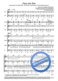 Kenn' die gesichter, jedes haus und jeden laden. Haus Am See Peter Fox Sheet Music For Mixed Choir