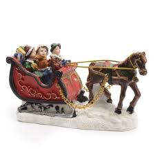 Schlitten gibt es mittlerweile in den verschiedensten ausführungen. Kinder Im Schlitten Weihnachtsdorfer Eminza