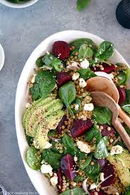 Salade De Lentilles Vertes Betteraves Et Feta Del S Cooking Twist Recette Salade De Lentilles Recette Salade Ete Recettes De Cuisine