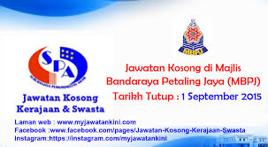 Spm and below umur : Jawatan Kosong Di Majlis Bandaraya Petaling Jaya Mbpj 1 September 2015 Appjawatan Malaysia