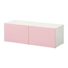 Für diesen korpus werden 2 wandschienen benötigt. Besta Regal Mit Turen Weiss Rosa Vara S09012862 Bewertungen Preisvergleiche