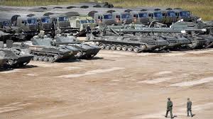 9 857 306 km 2: Russia Starts Big War Games Along Its Border Alarming Its Neighbors Abc News