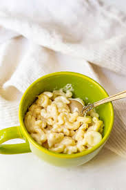 To do so, place 1½ cups of dried noodles (short shapes work best) in a large bowl, add 1 cup of water, and cover. Microwave Mac And Cheese Video Family Food On The Table