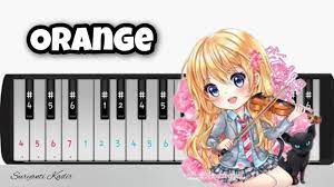7 Orange Ost Shigatsu Wa Kimi No Uso Pianika Cover By S K Youtube