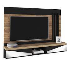 Rack com painel para tv até 60 polegadas samba espresso móveis. Painel Artely Monaco 4163 Rustico Com Preto Painel Artely Monaco 4163 Rustico Com Preto Bemol Artely Bemol