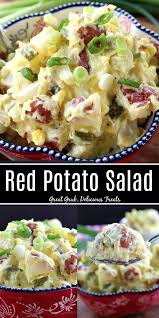 Red Potato Salad A Classic Potato Salad Recipe Red Potato Salad Potatoe Salad Recipe Recipes