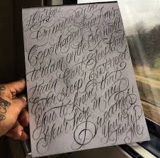 Calligraphy tattoo fonts tattoo fonts alphabet tattoo lettering styles tattoo script calligraphy letters chicano art tattoos chicano lettering graffiti lettering fonts script lettering brigantetattoo (@brigantetattoo) posted on instagram • apr 18, 2015 at 10:24am utc Pin By Jannie Thehousecat On Writing Hand Lettering Alphabet Tattoo Lettering Fonts Graffiti Alphabet Wildstyle