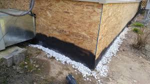 Insulated and faux skirting can cost $3,000 or more. Mobile Home Skirting Sheathed Out And Painted With Automotive Undercoat On Bottom T Mobile Home Skirting Underpinning Ideas Mobile Home Remodeling Mobile Homes