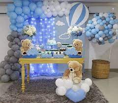 Uno de los momentos con los que seguro más os vais a divertir es mientras preparáis la decoración de la baby shower. Home Designs Baby Boy Decorations Cute Baby Shower Ideas Baby Shower