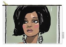 Diana Ross Zip Pouch