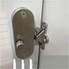 Achat de gâche de porte et fenêtre sur bricozor. Serrure De Porte Coulissante A 90 A Angle Droit Avec Boucle De Verrouillage De Porte Coulissante Et Verrou De Porte De Grange Cdiscount Bricolage